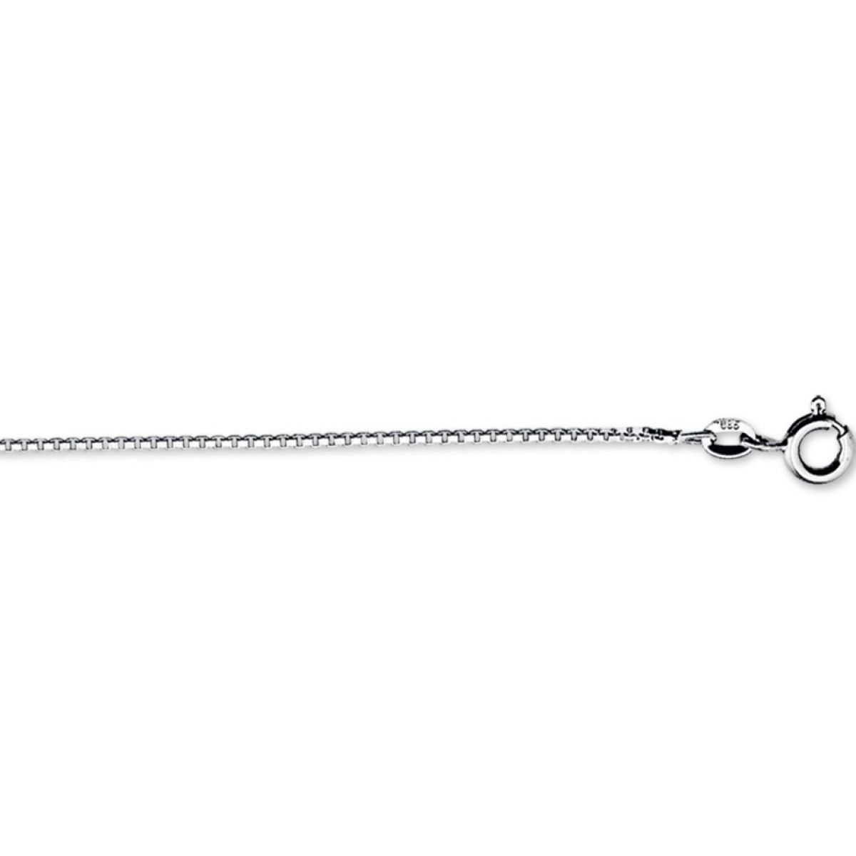 Witgouden venetiaan 0.8 mm dik