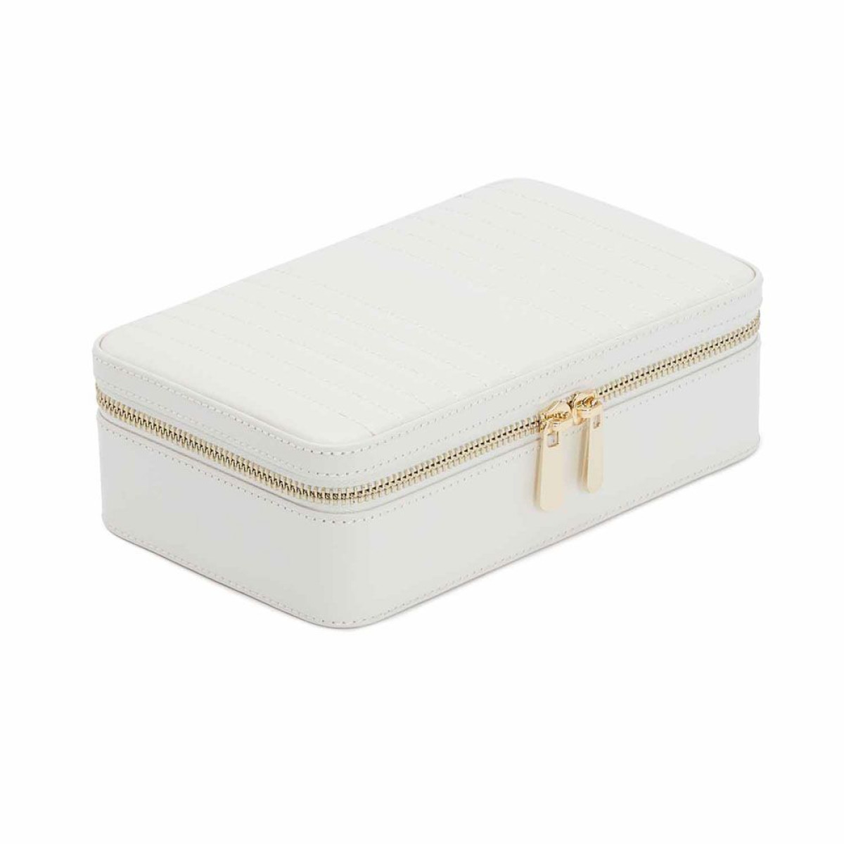 WOLF1834 Maria medium witte sieradenorganizer van vegan leer
