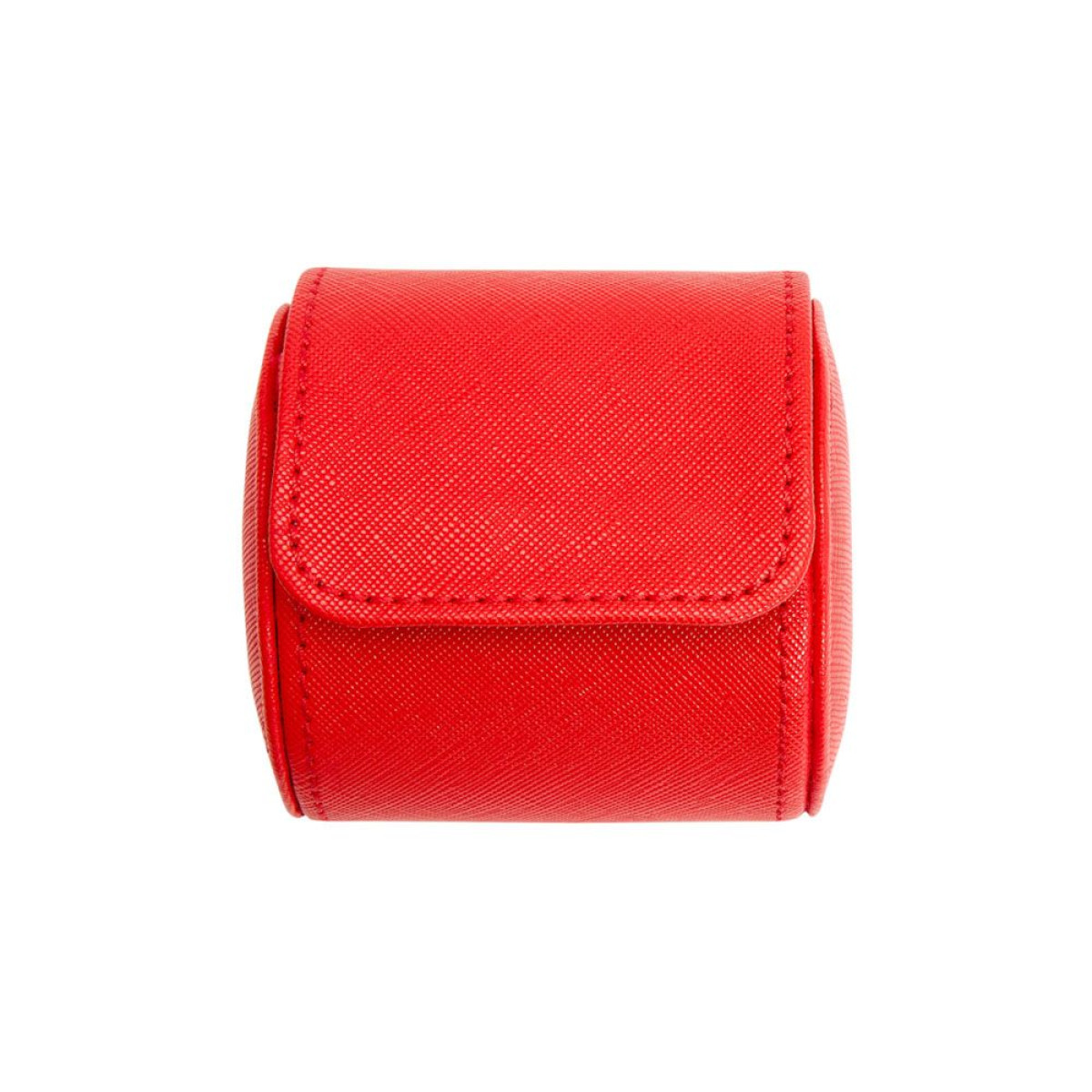 WOLF1834 Tutti Frutti 680172 watch roll van rood vegan leer - voor 1 horloge