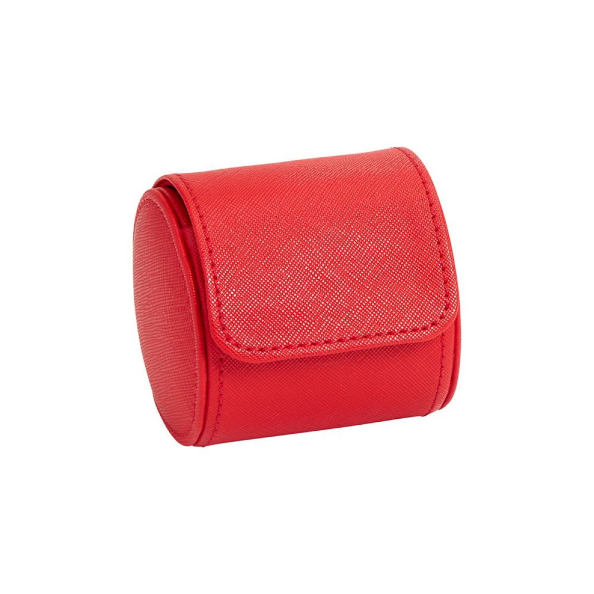 WOLF1834 Tutti Frutti 680172 watch roll van rood vegan leer - voor 1 horloge