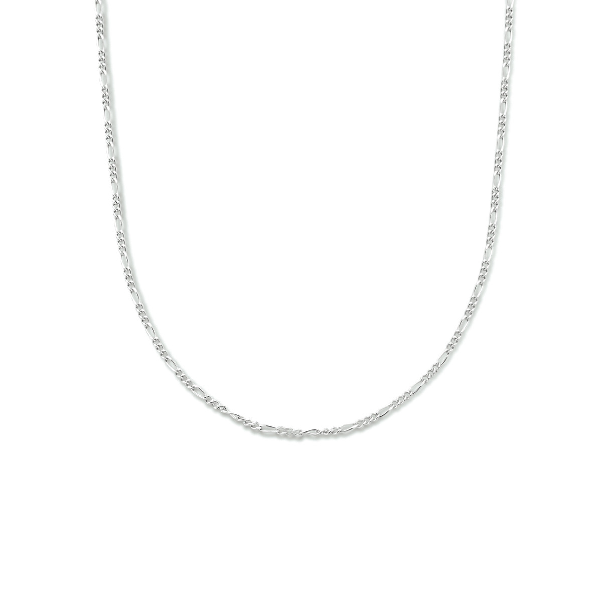 Zilveren figaro ketting 1.4 mm 