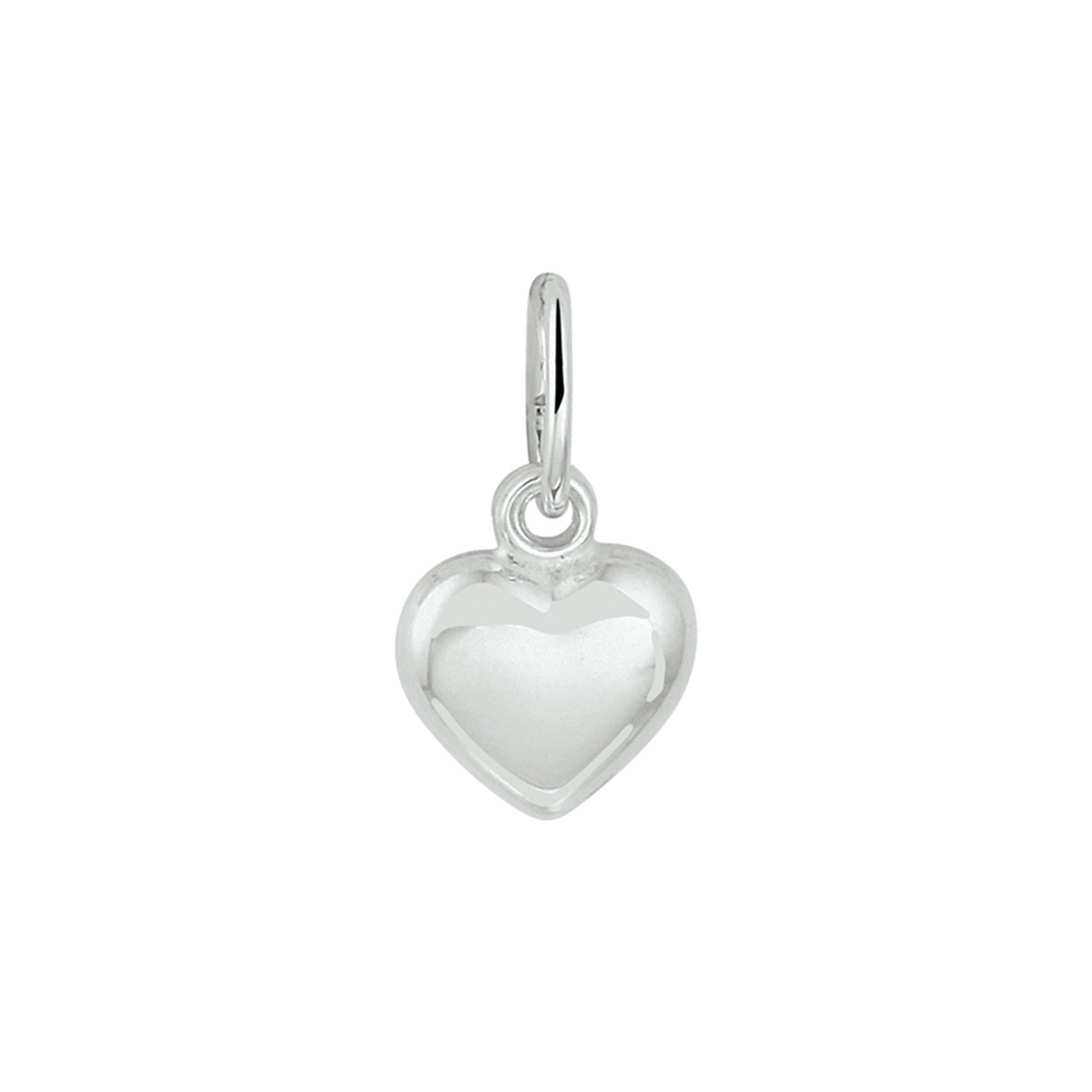 Zilveren hanger hart - 6.5 x 6.5 mm
