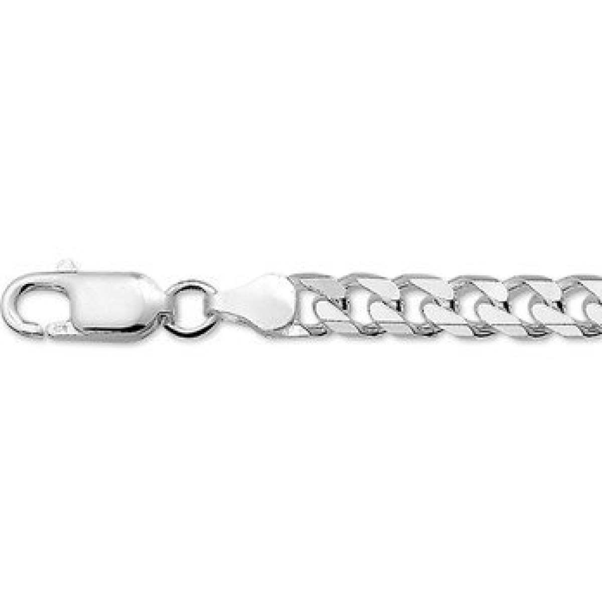 Zilveren ketting gourmet 6.0 mm