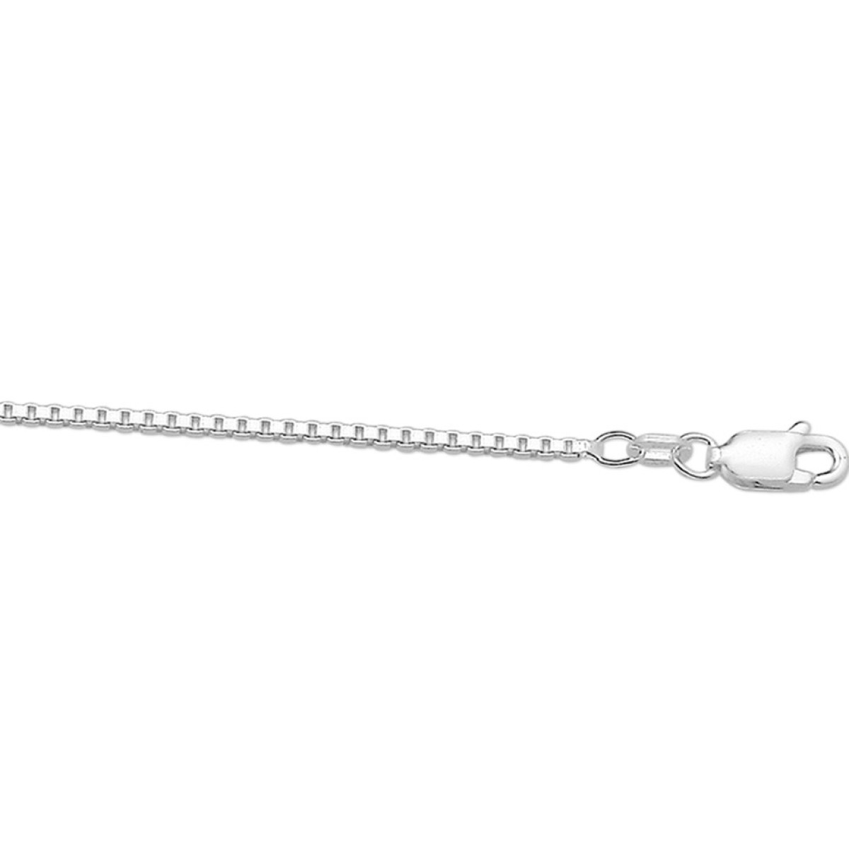 Zilveren venetiaan gerhodineerd 1.4 mm