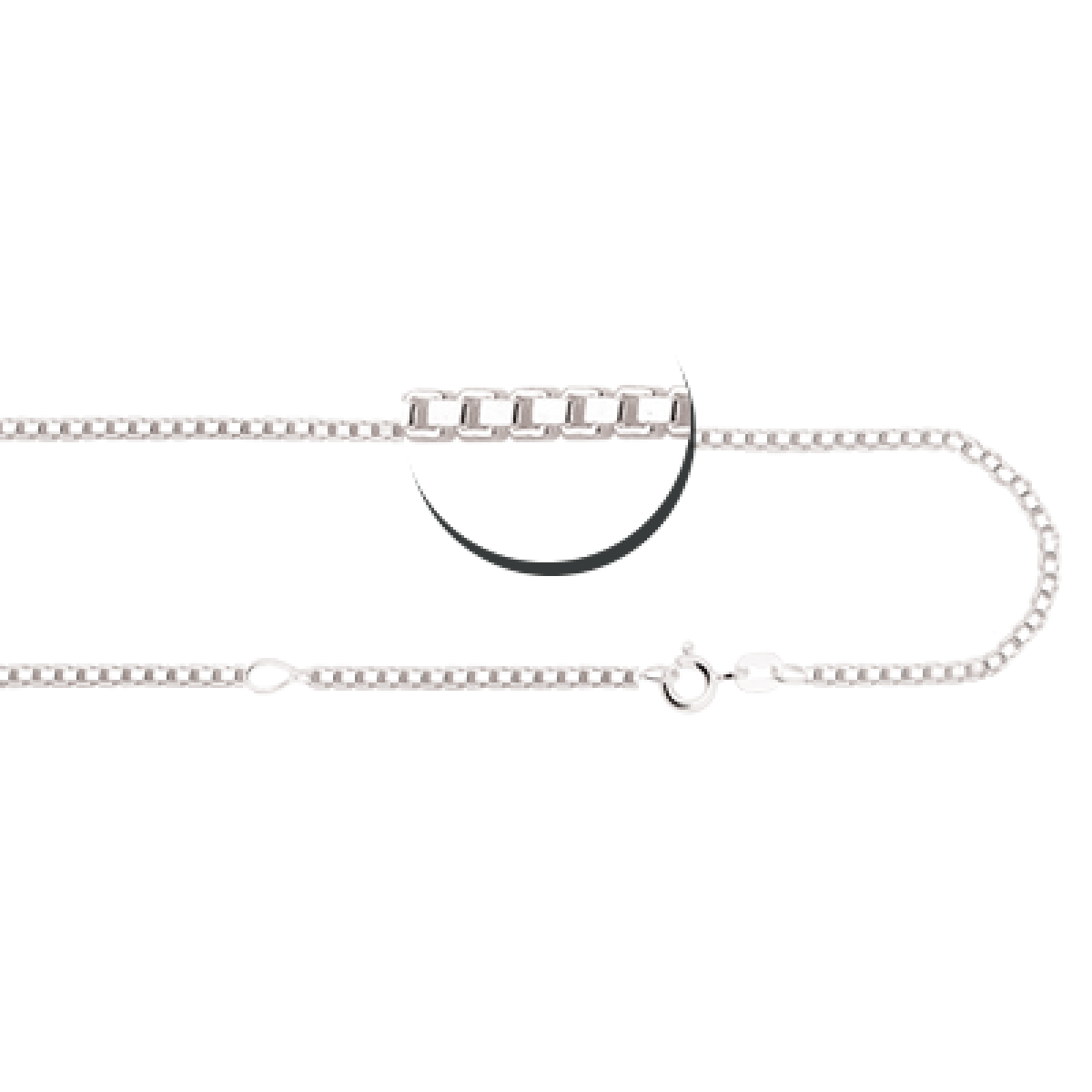 Zilveren Venetiaanse ketting