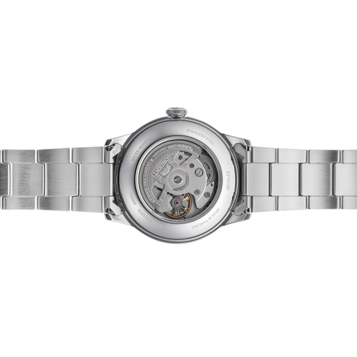 Orient Bambino OR-RA-AC0M10L automatisch horloge van staal blauwe wijzerplaat – Ø 39 mm
