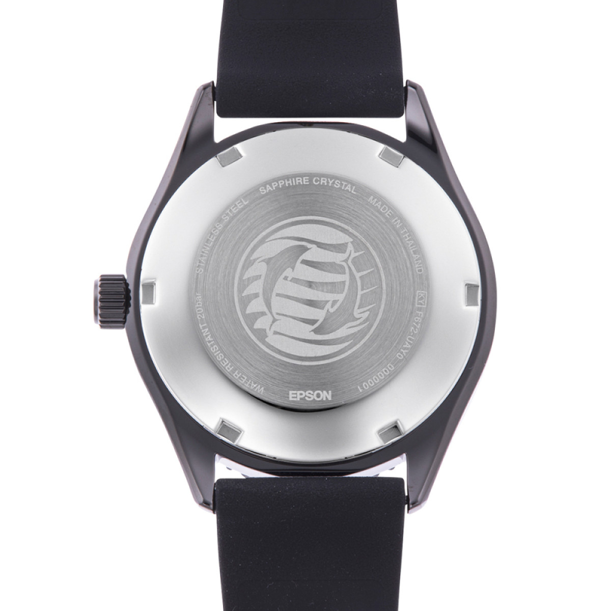 Orient Mako 40 RA-AC0Q10N - Duikhorloge Automaat van staal met zwarte wijzerplaat en siliconen band 40 mm