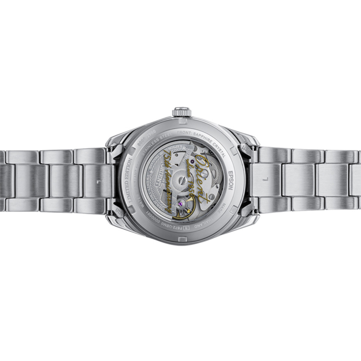 Orient Limited Edition OR-RA-AC0R04N automatisch horloge staal zilverkleurige kast - Ø 39 mm