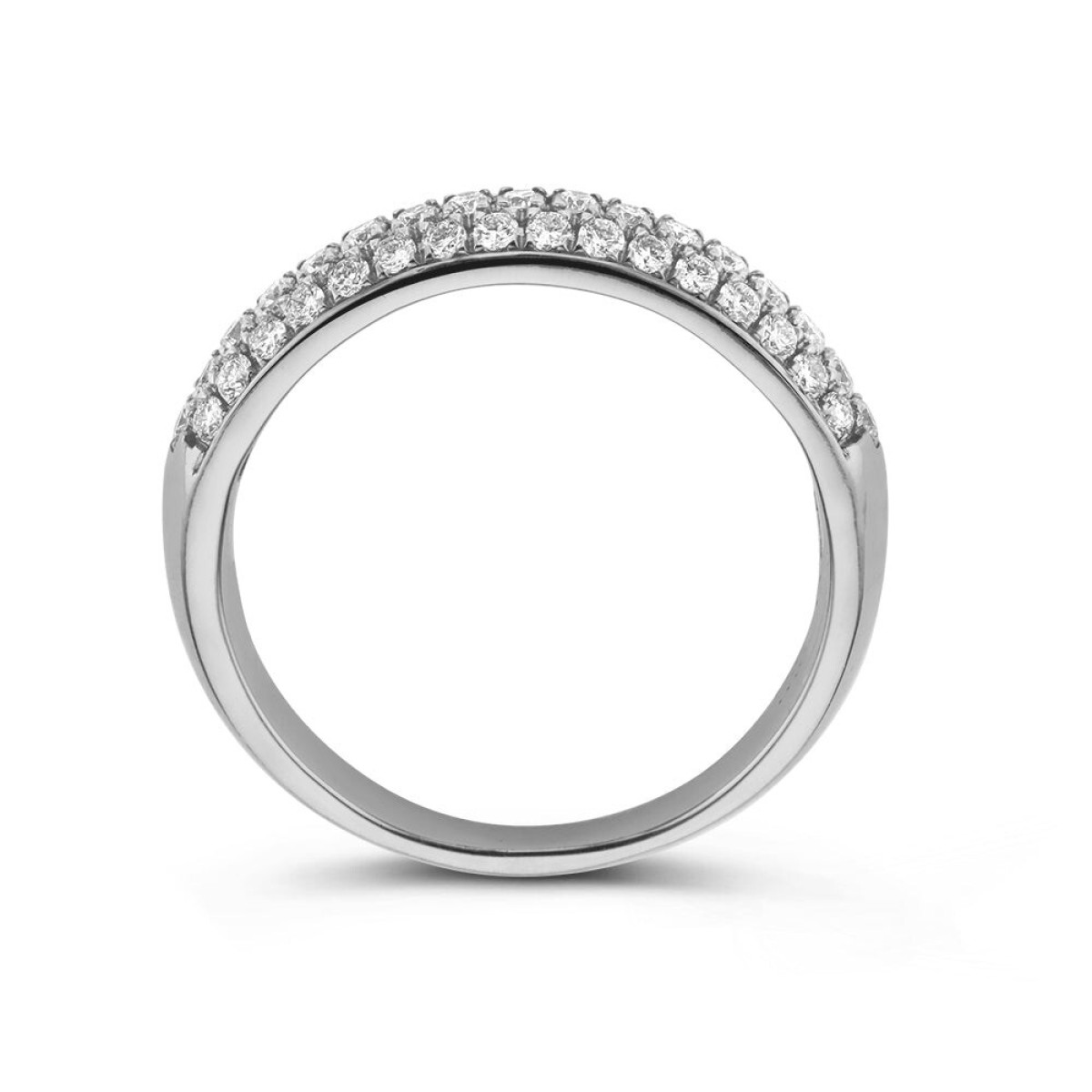 Aurore Emilie RA25530052 witgouden verlovingsring met lab grown diamant 0.52 crt