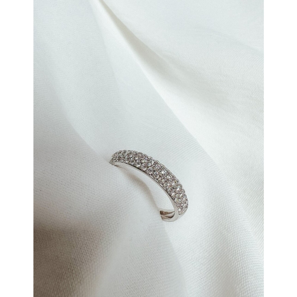 Aurore Emilie RA25530052 witgouden verlovingsring met lab grown diamant 0.52 crt