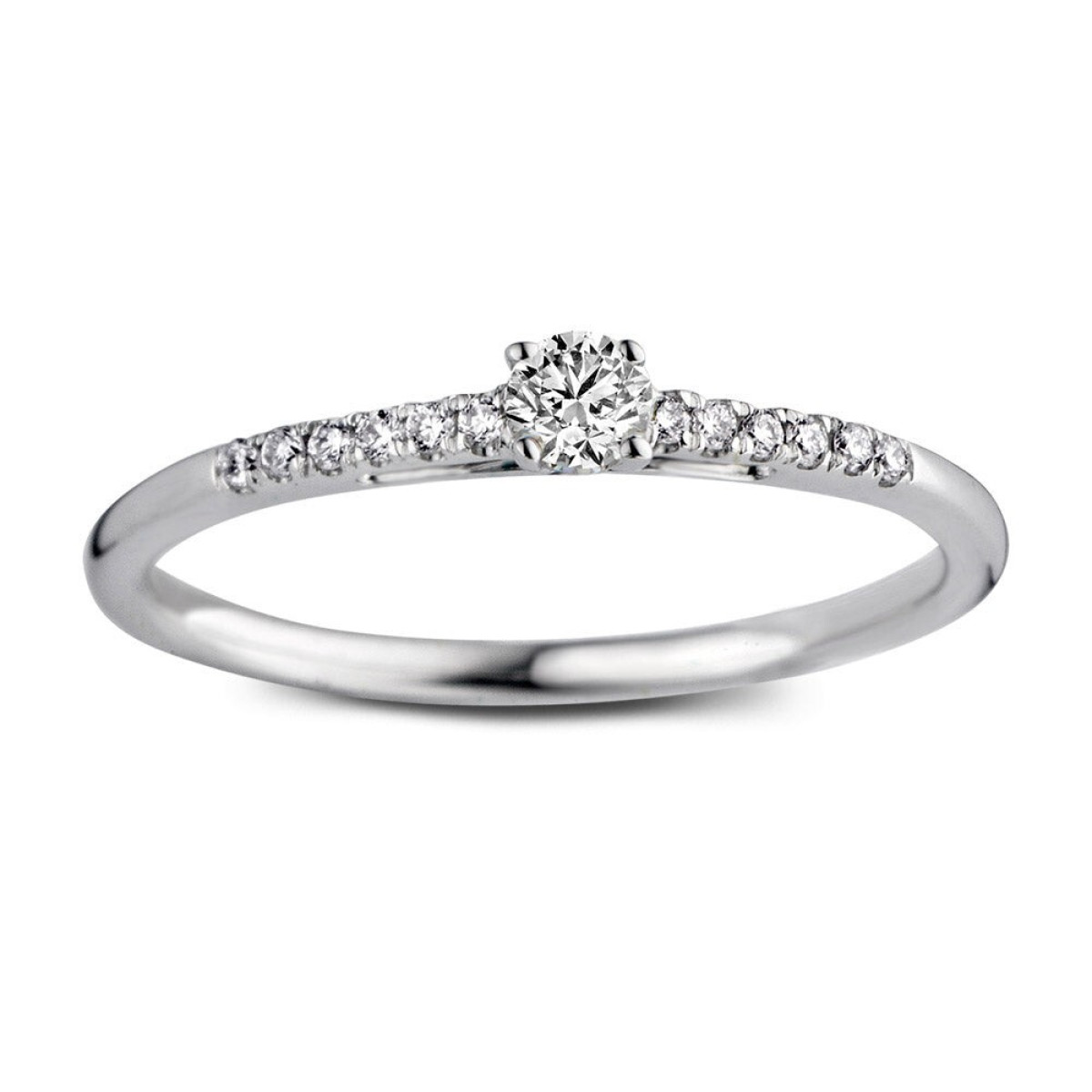 Aurore Mary RA25700020 verlovingsring met briljant geslepen labgrown diamant 0.20 crt