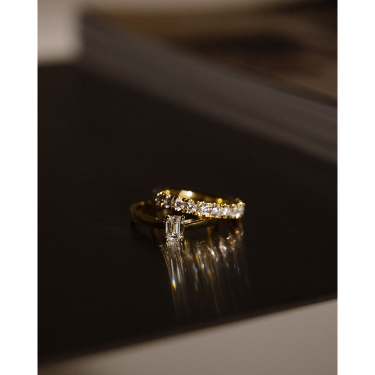 Aurore Millie RA15500086 alliance ring met briljant geslepen lab grown diamant 0.86 crt