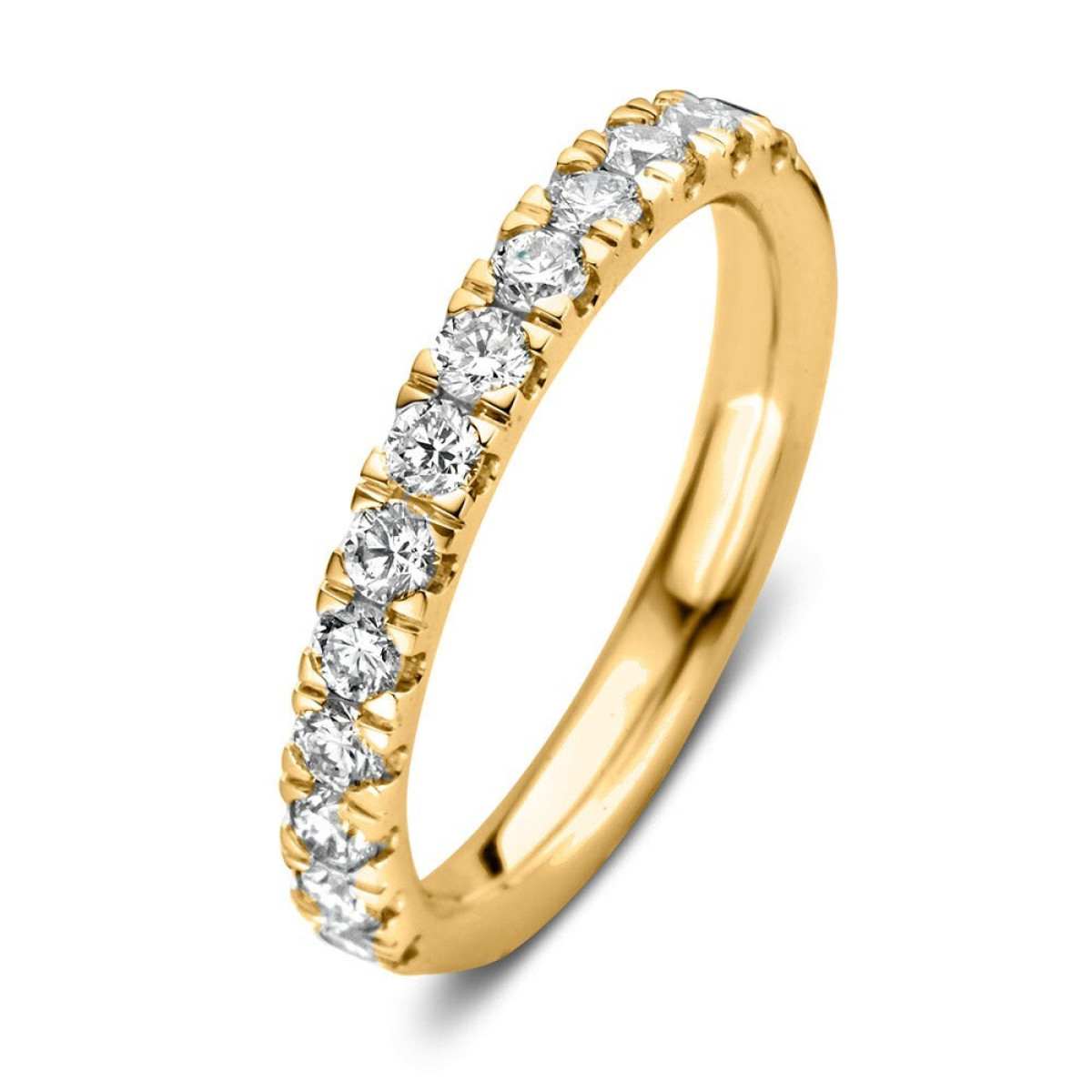 Aurore Millie RA15500086 alliance ring met briljant geslepen lab grown diamant 0.86 crt