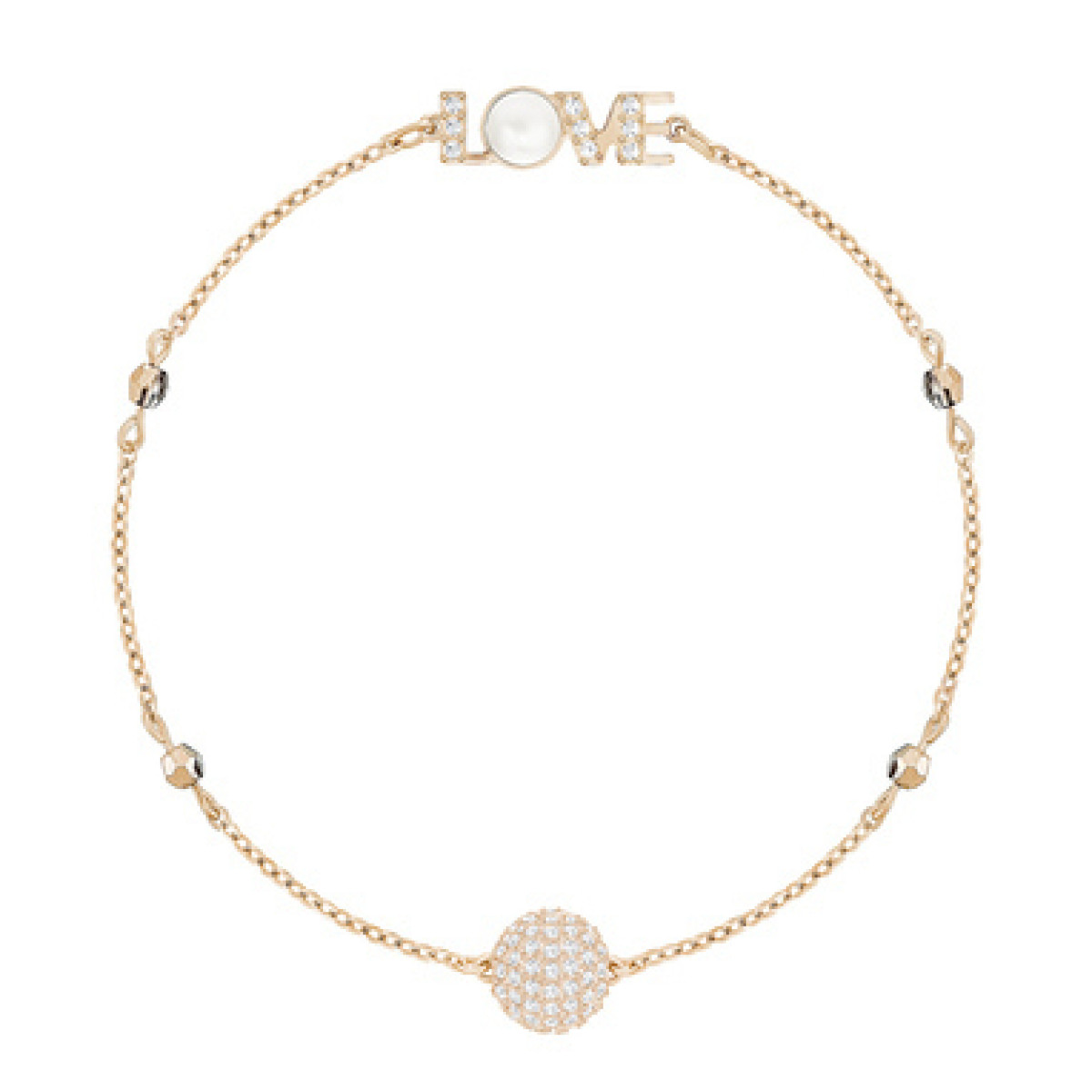 Swarovski Remix armband Love 5353846