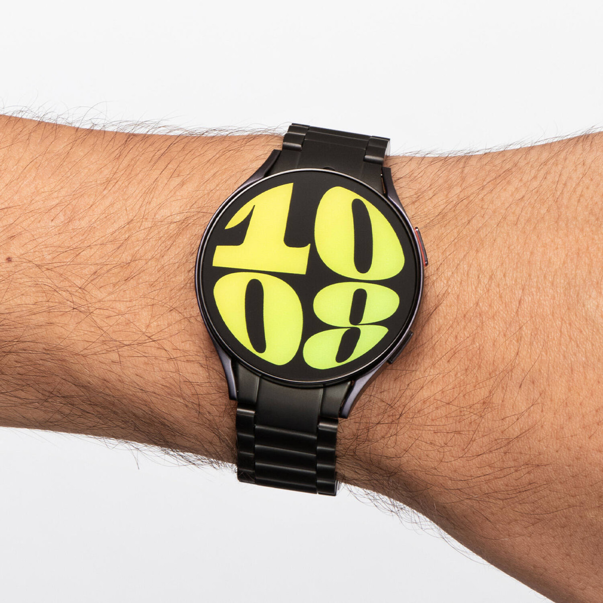 Samsung Galaxy Watch 6 SA.R940BSLTE smartwatch horloge - Unisex - Zwart stalen band - Ø 44 mm