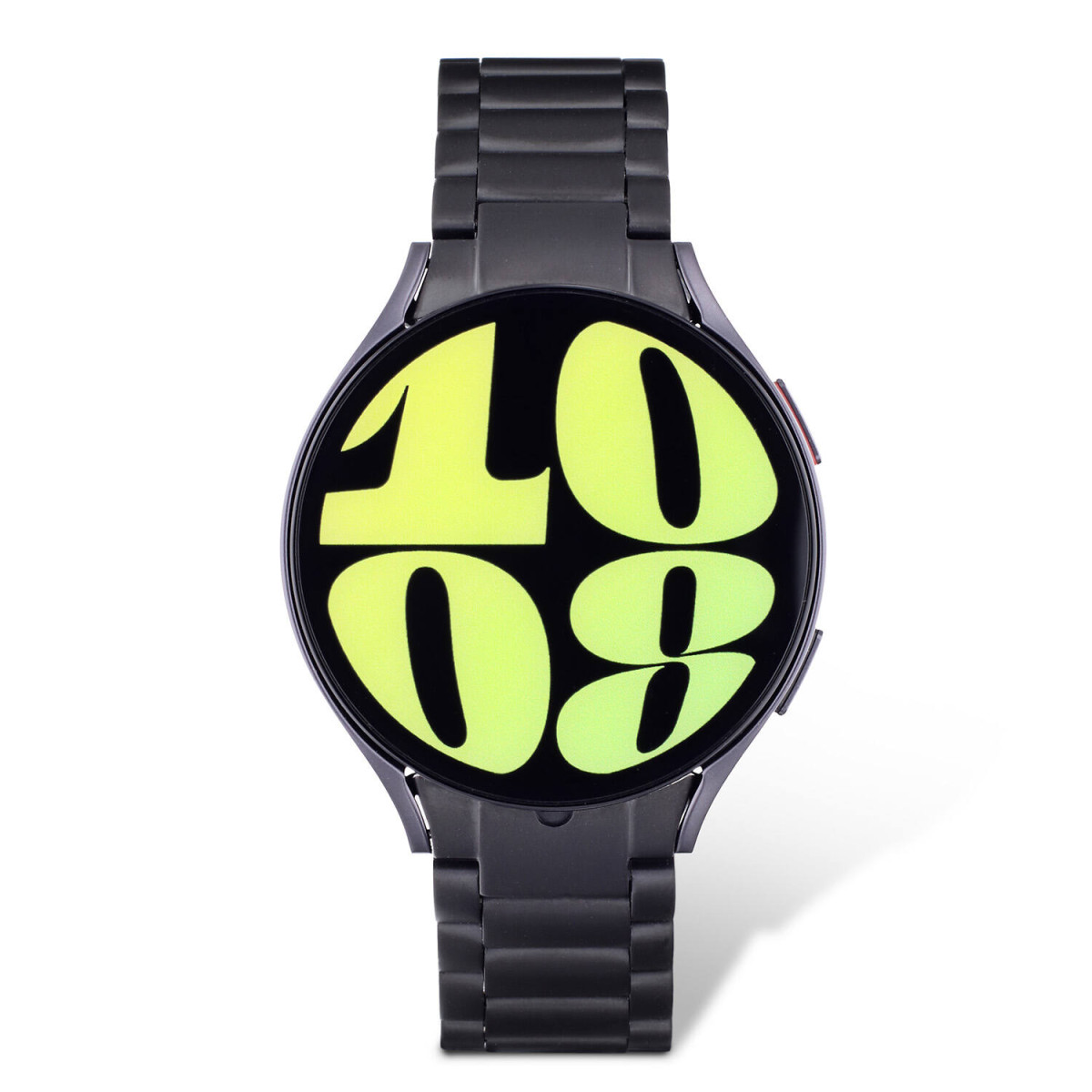 Samsung Galaxy Watch 6 SA.R940BSLTE smartwatch horloge - Unisex - Zwart stalen band - Ø 44 mm