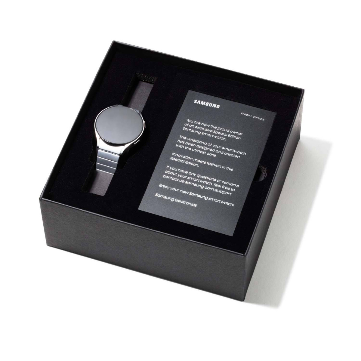 Samsung Galaxy Watch 6 SA.R940SB smartwatch horloge - Staal - Ø 44 mm - Unisex