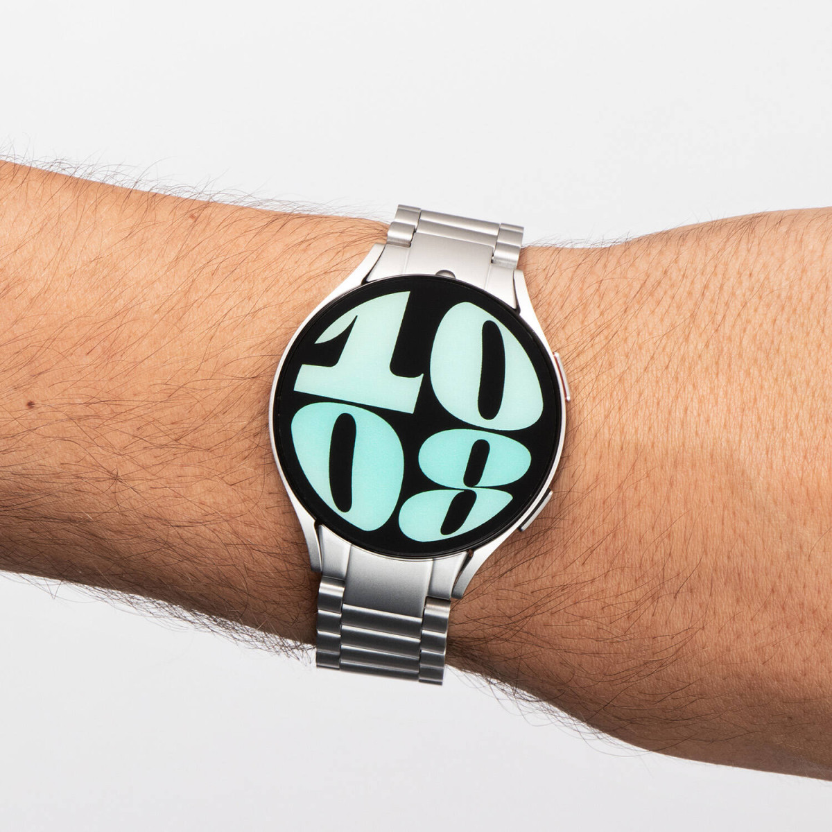 Samsung Galaxy Watch 6 SA.R940SS - Smartwatch horloge voor dames en heren - Stalen band - Ø 44 mm