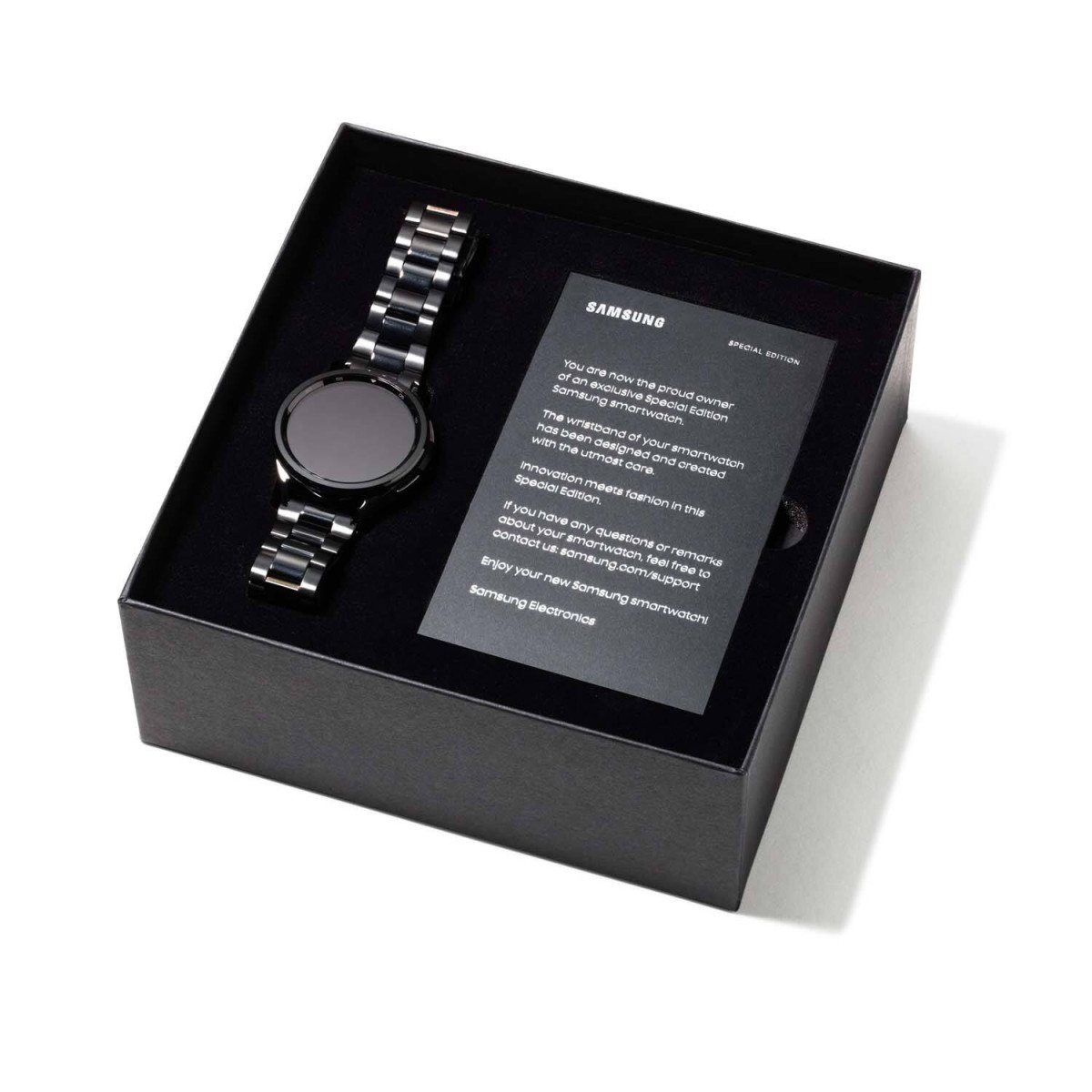 Samsung Galaxy Watch 6 SA.R960BRSLTE smartwatch horloge - Heren en dames - Zwart - Diameter 47 mm