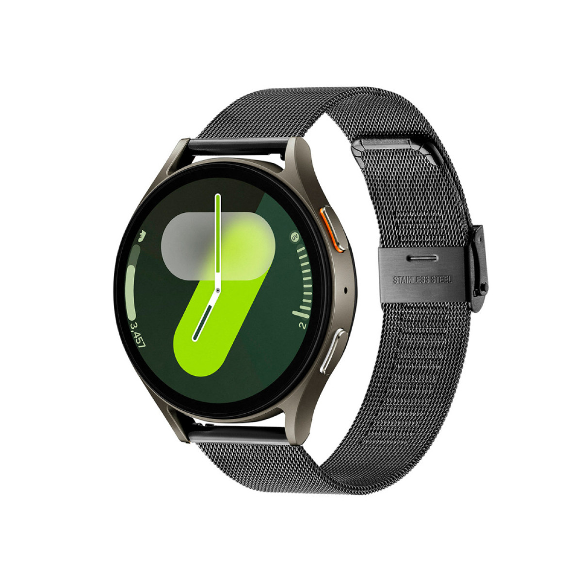 Samsung Galaxy Watch 7 SA.L310KBRM smartwatch met zwarte stalen band - Ø 44 mm