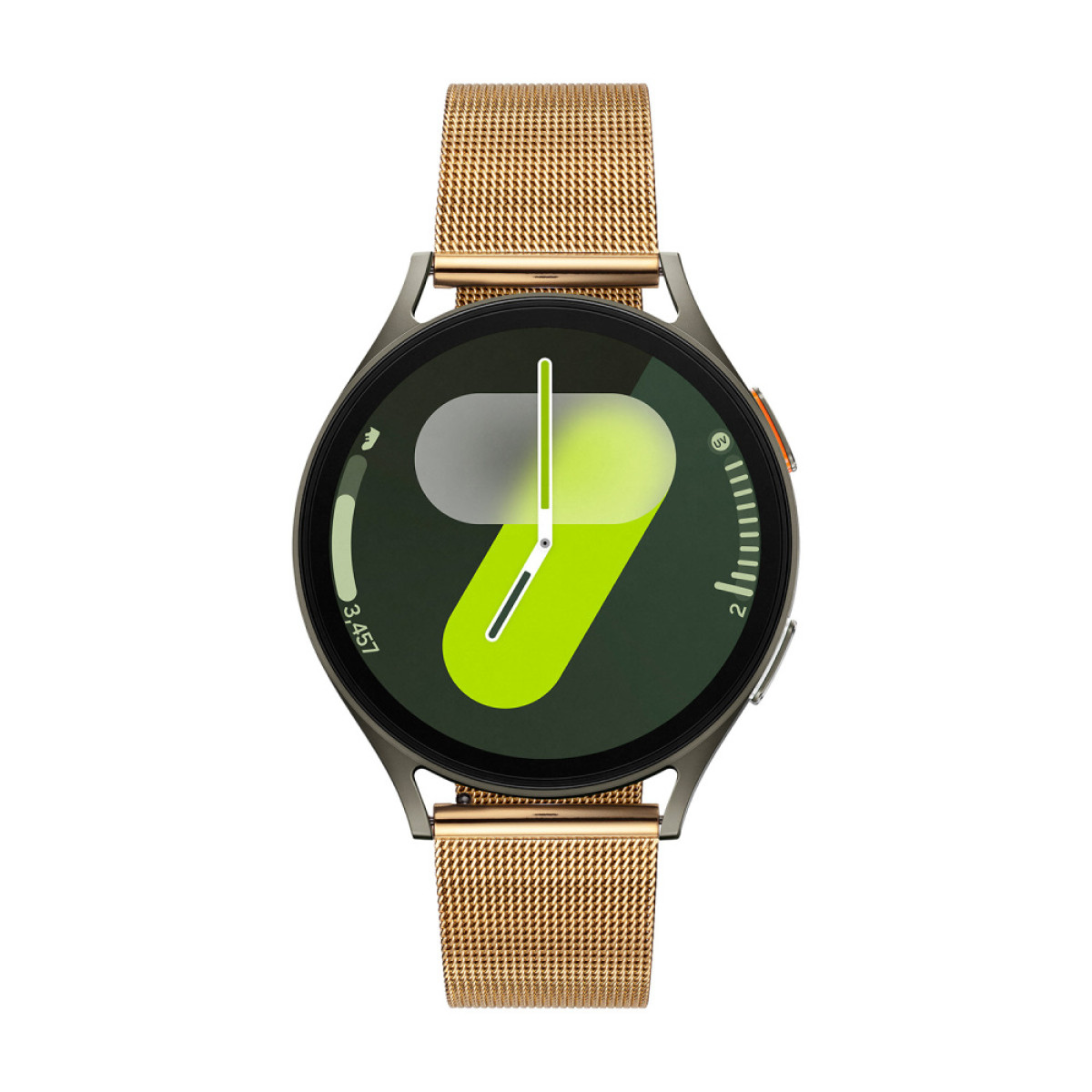 Samsung Galaxy Watch 7 SA.L310KGRM smartwatch met goudkleurige stalen band - Ø 44 mm