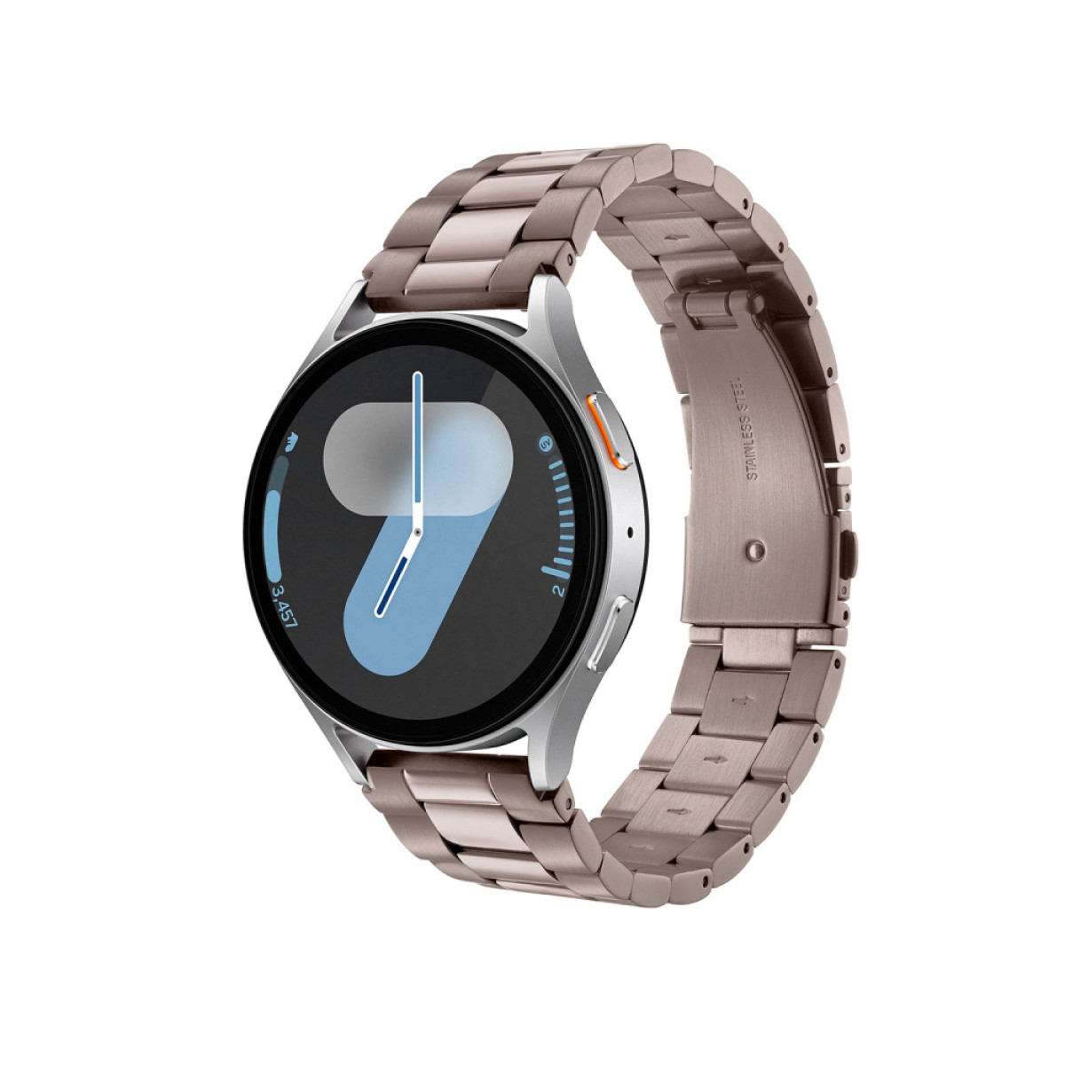 Samsung Galaxy Watch 7 SA.L310SKIS bruin horloge met smartwatch functies - Ø 44 mm