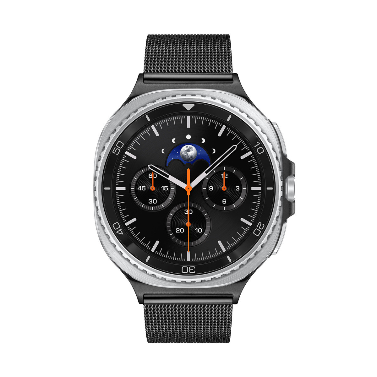 Samsung Galaxy Watch 8 Classic LTE SA.L500ZBM20.LTE smartwatch met stalen zwarte band - ø 46 mm