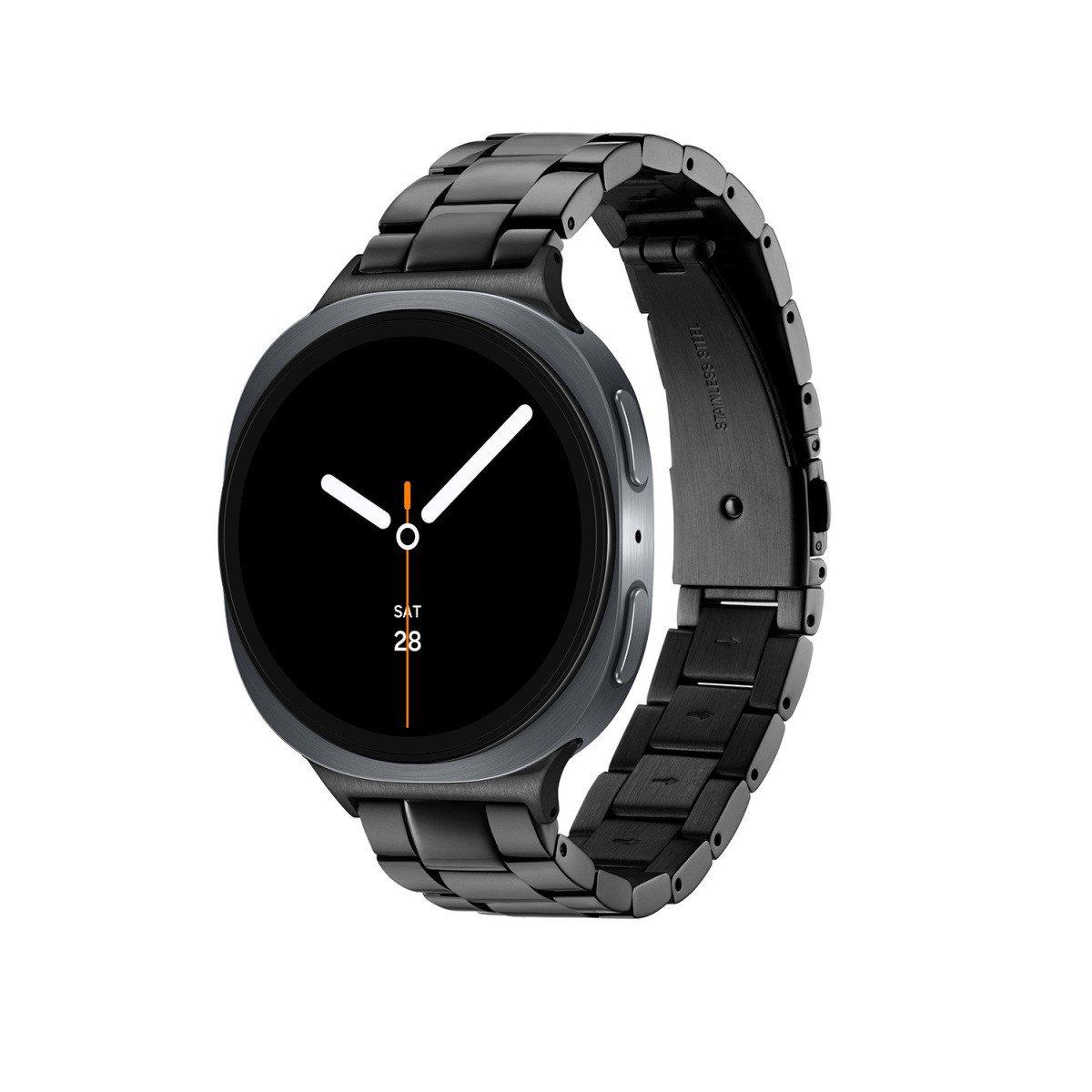 Samsung Galaxy Watch 8 SA.L320GBS20 smartwatch met zwarte stalen band - ø 40 mm