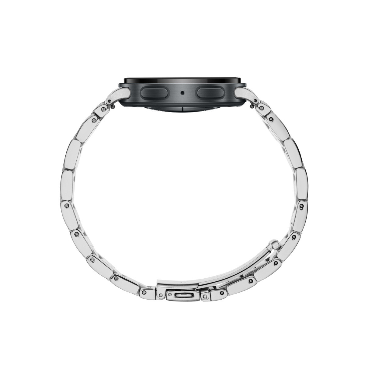 Samsung Galaxy Watch 8 SA.L320GSS24 smartwatch met zilverkleurige schakel band - ø 40 mm
