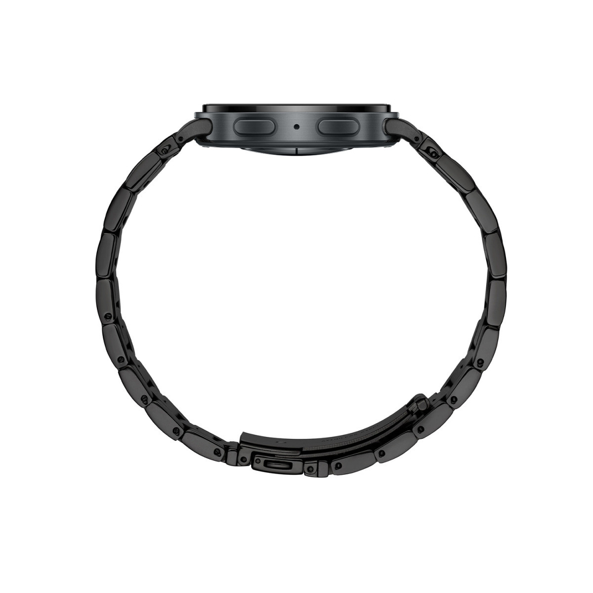 Samsung Galaxy Watch 8 SA.L330GBS24 smartwatch met zwarte stalen band en ronde kast - ø 44 mm