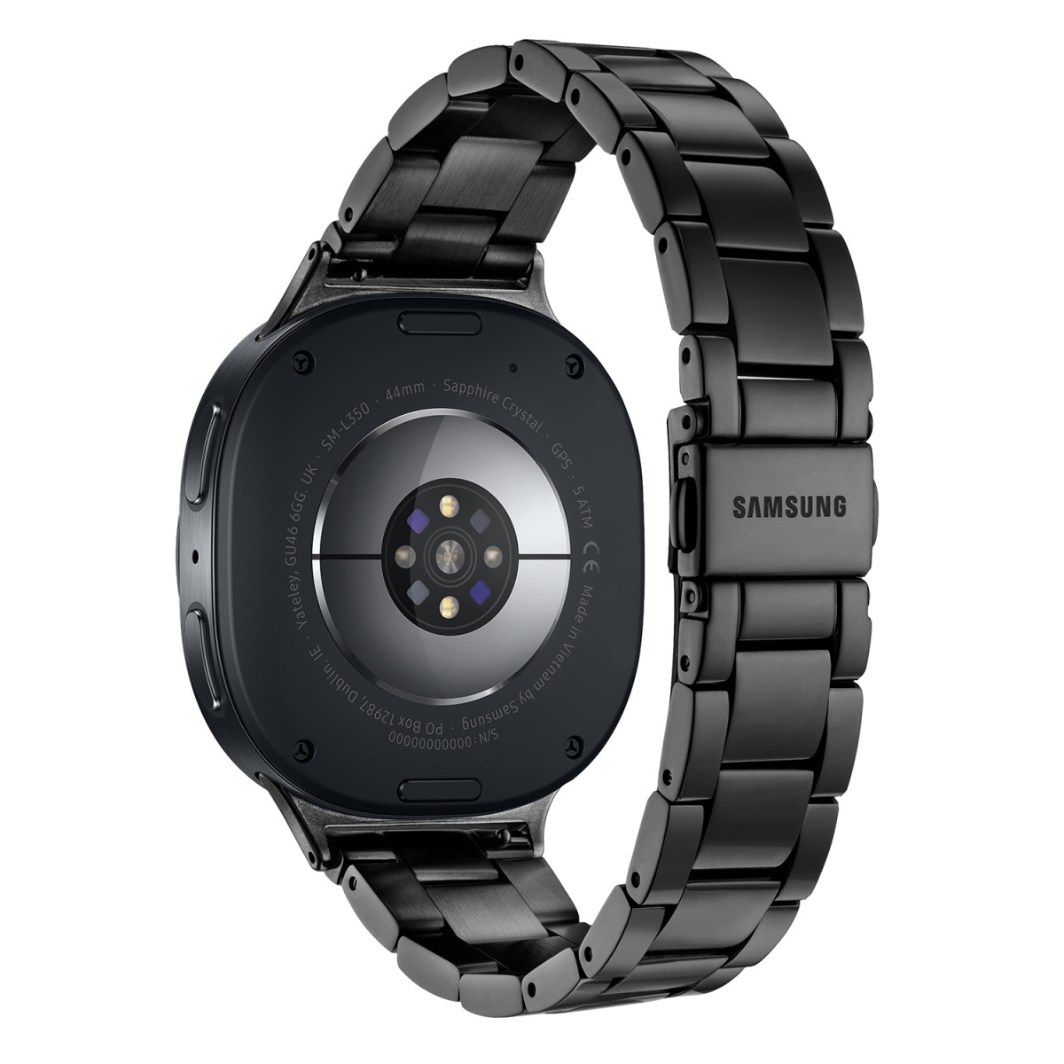Samsung Galaxy Watch 9 LTE SA.L350ZBS20.LTE smartwatch met zwarte schakelband - 44 mm