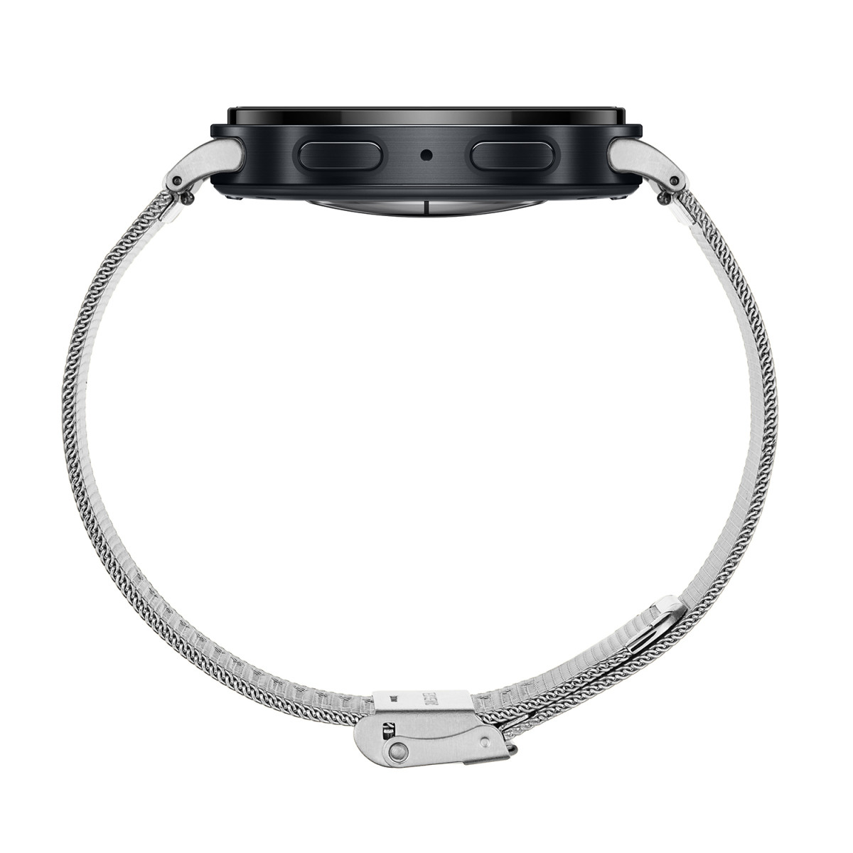 Samsung Galaxy Watch 9 LTE SA.L350ZSM20.LTE smartwatch met zilverkleurige mesh-band - 44 mm