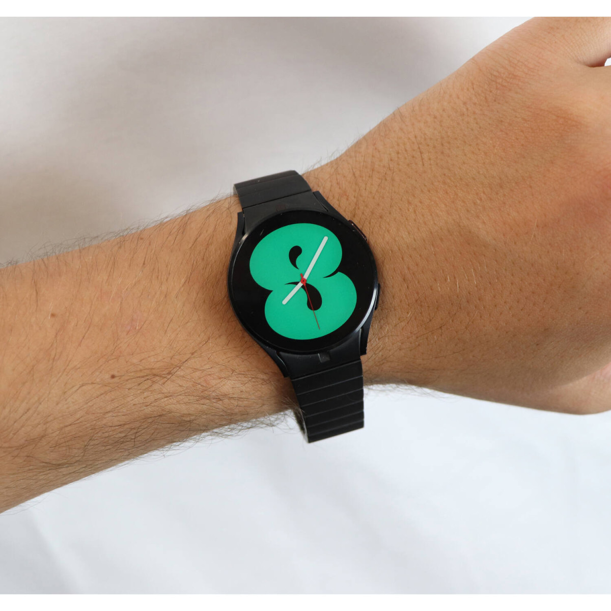 Samsung Galaxy Watch SA.R860BM smartwatch horloge - Stalen band - Transparant - Ø 40 mm