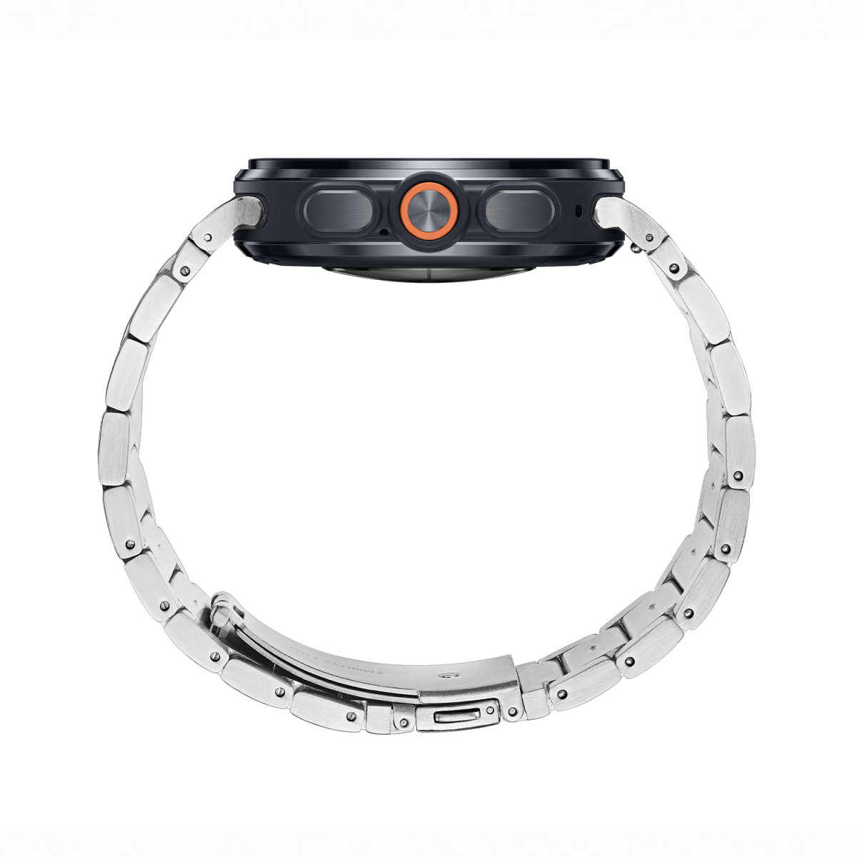 Samsung Galaxy Watch Ultra 2 SA.L715ZUSS.LTE met zilverkleurige schakelband - 47 mm