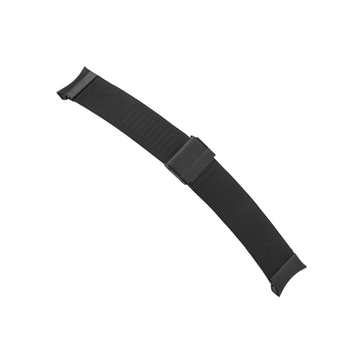 Samsung SAB.R900BM horlogeband - Staal - Zwart - Unisex - Druksluiting