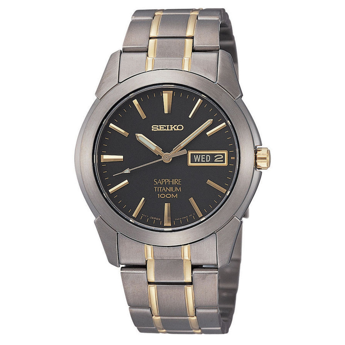 Seiko titanium horloge SGG735P1 heren bicolor