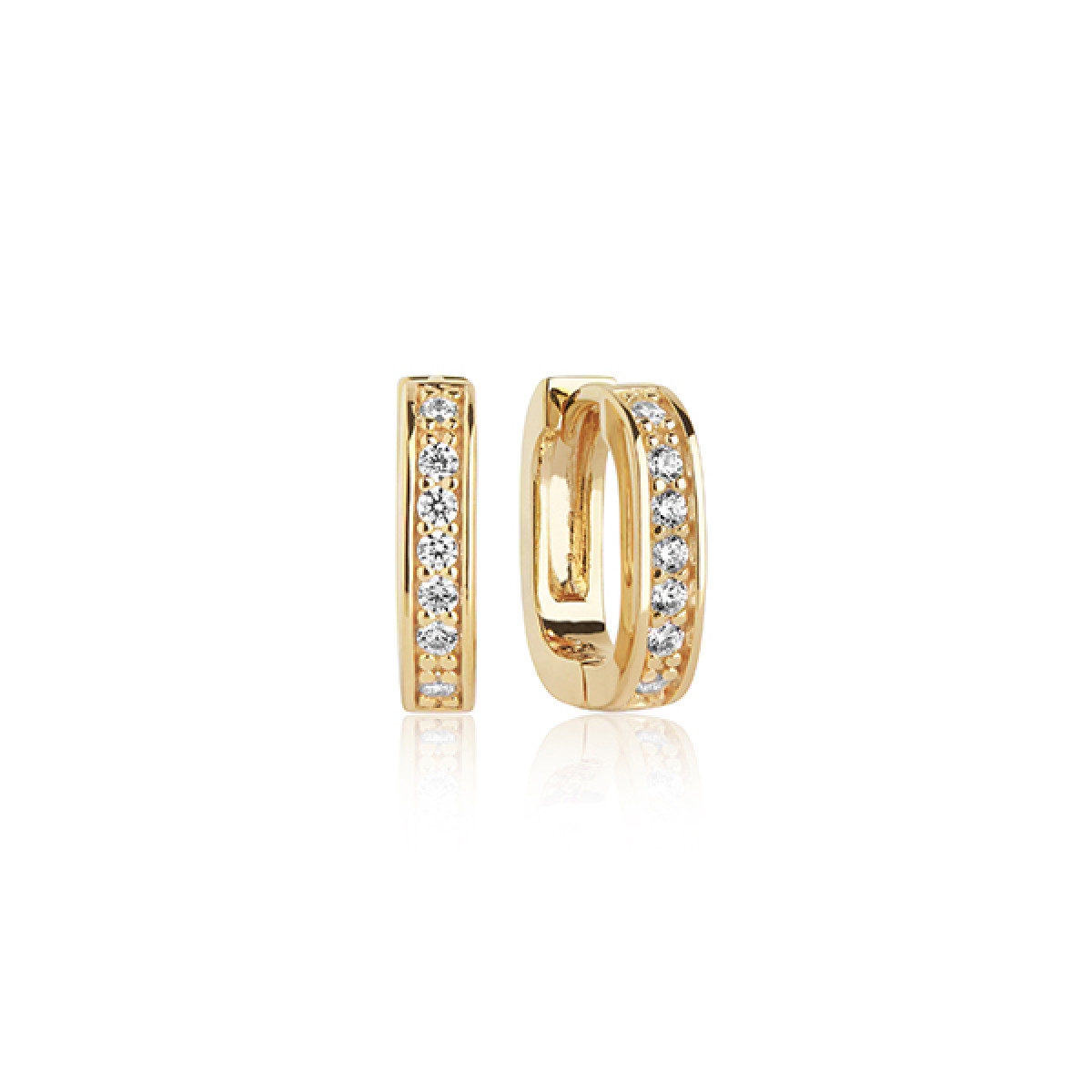Sif Jakobs oorbellen gold plated SJ-E2772-CZ-YG