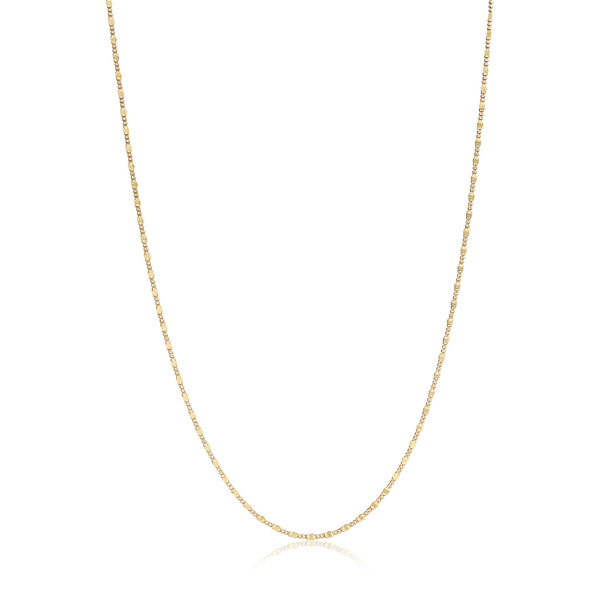 Sif Jakobs SJ-C62020-SG gold plated schakelketting goudkleurig glanzend - Lengte 45 cm