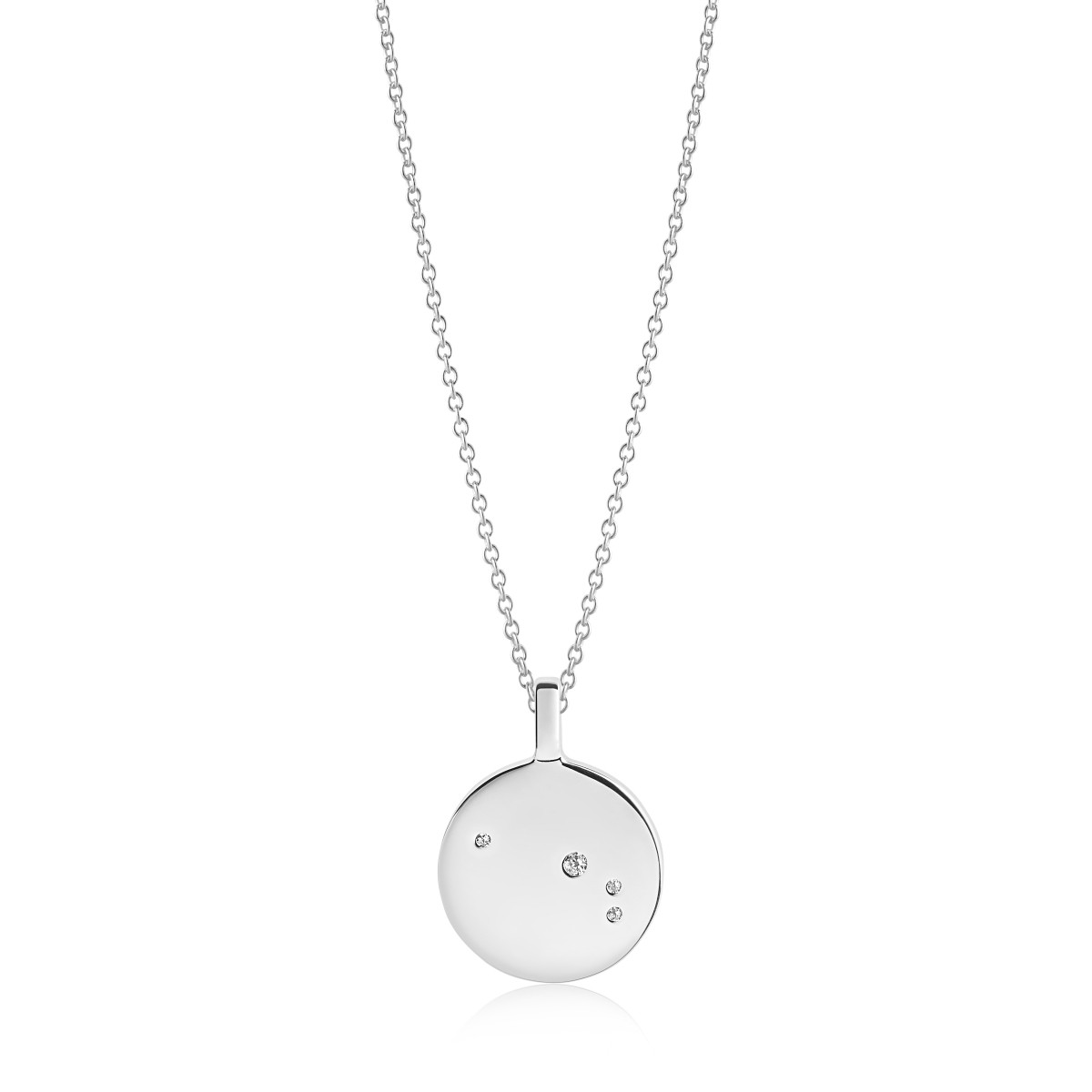 Sif Jakobs SJ-P1053-CZ zilveren ketting met briljant geslepen zirkonia - Lengte 45 cm