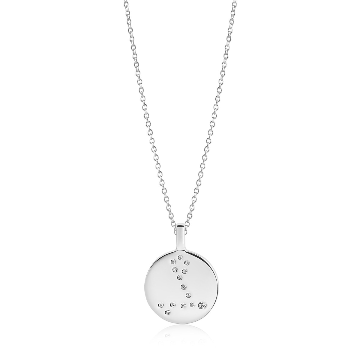 Sif Jakobs SJ-P1065-CZ zilveren ketting met briljant geslepen zirkonia - Lengte 45 cm
