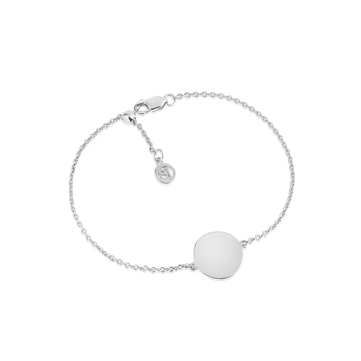 Sif Jakobs zilveren armband met rondje SJ-B1070