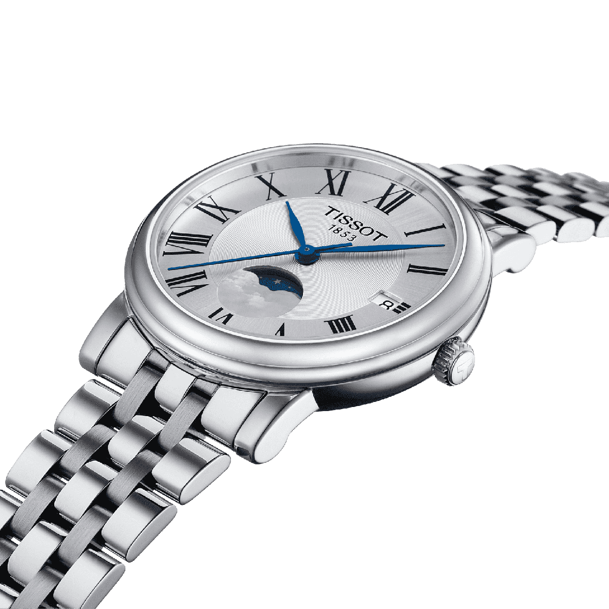 Tissot dameshorloge Carson Premium Lady Moonphase T1222231103300
