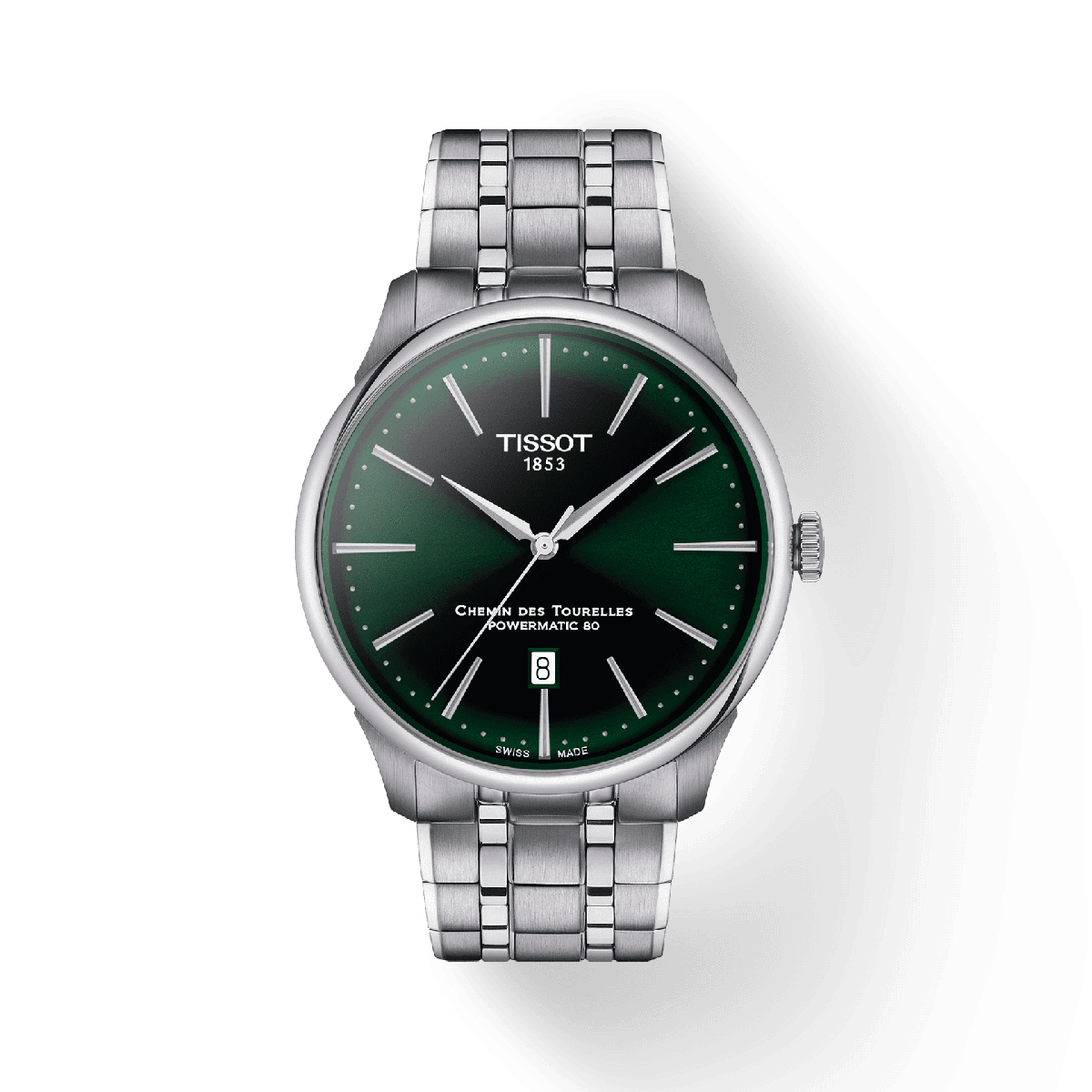Tissot T1394071109100 Chemin des Tourelles Powermatic 80 42 mm T-Classic herenhorloge