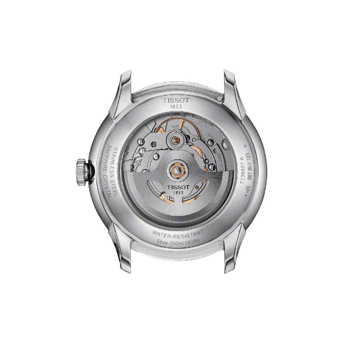 Tissot T1398071106100 Chemin des Tourelles Powermatic 80 39 mm T-Classic herenhorloge