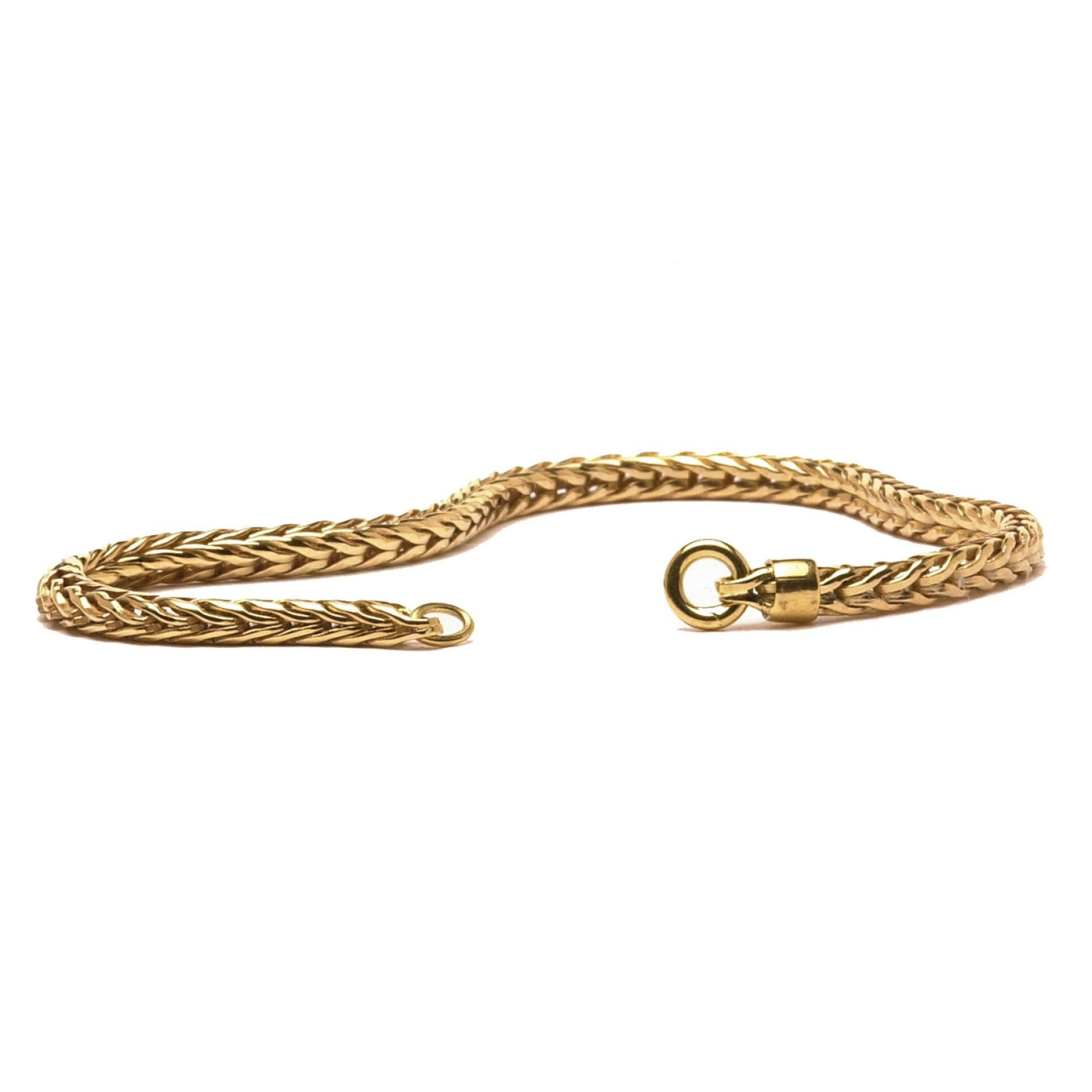 Trollbeads 14-karaat gouden armband zonder sluiting