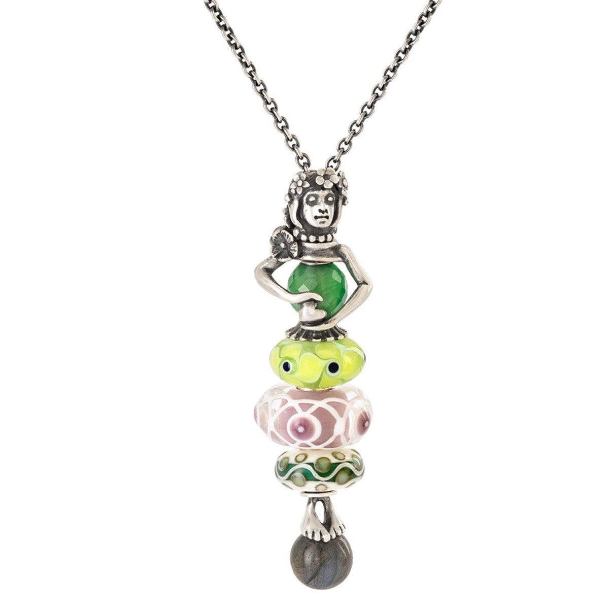 Trollbeads ketting Beschermer van de Liefde met elfje