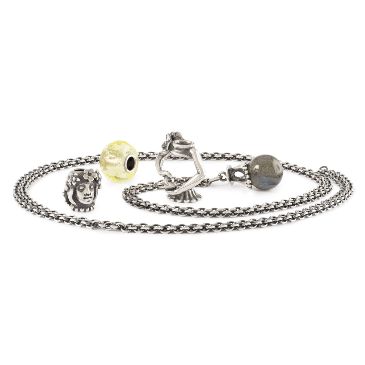 Trollbeads ketting Beschermer van de Liefde met elfje