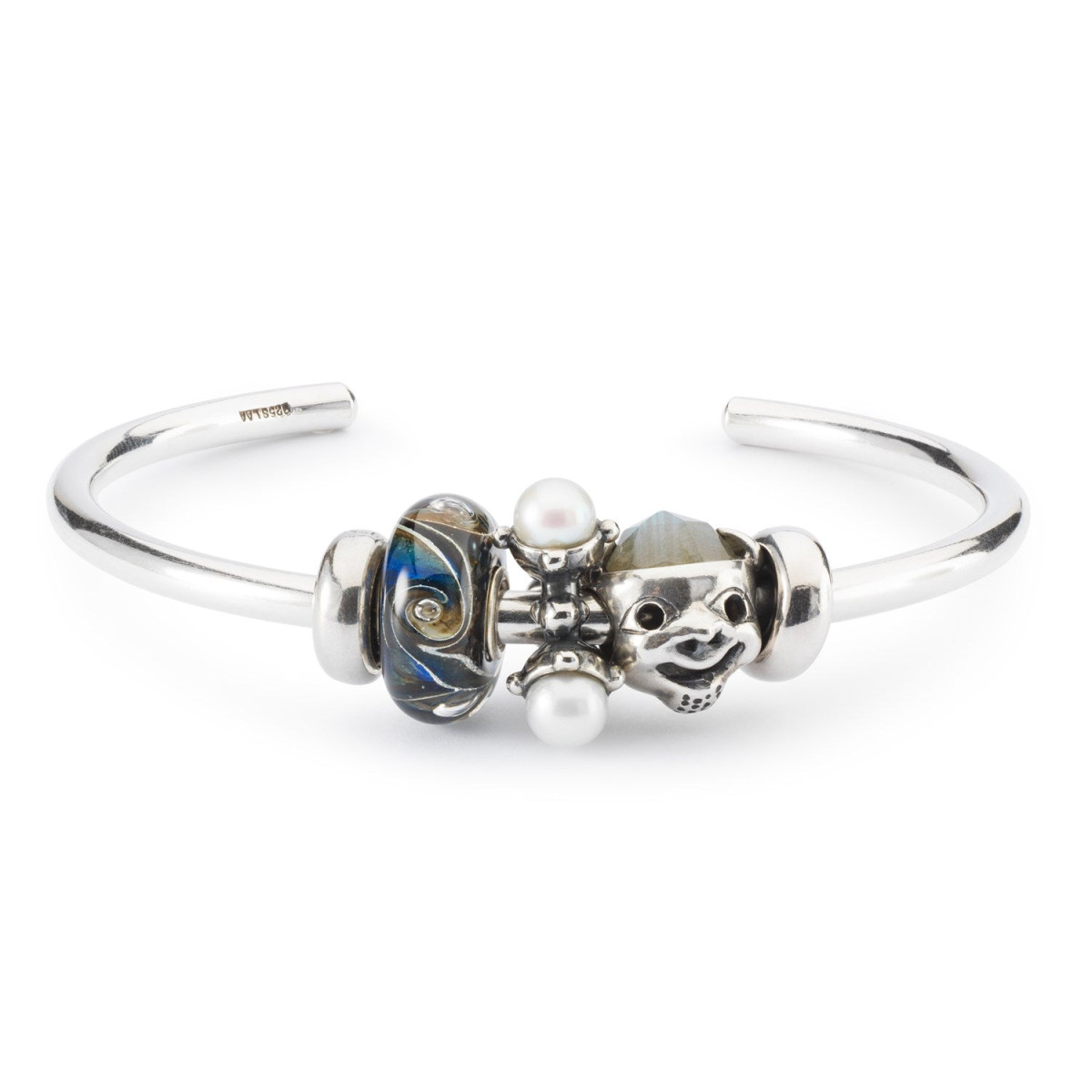 Trollbeads TAGBE-00291 Parels van licht bedel zilver