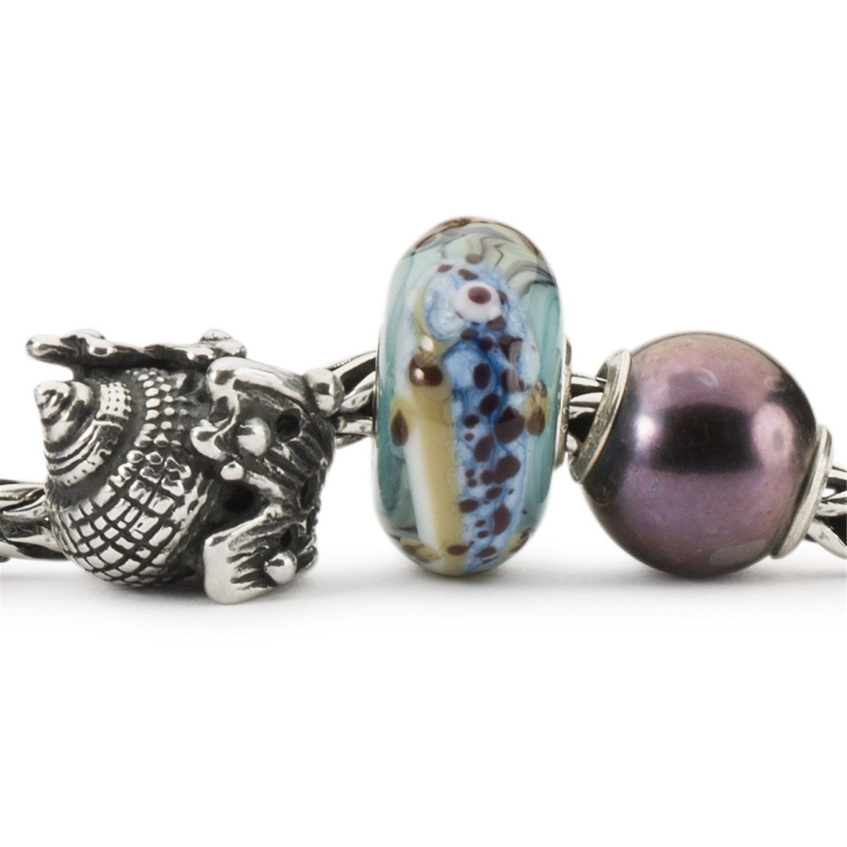 Trollbeads TAGBE-10196 Schuilschelp bedel zilver