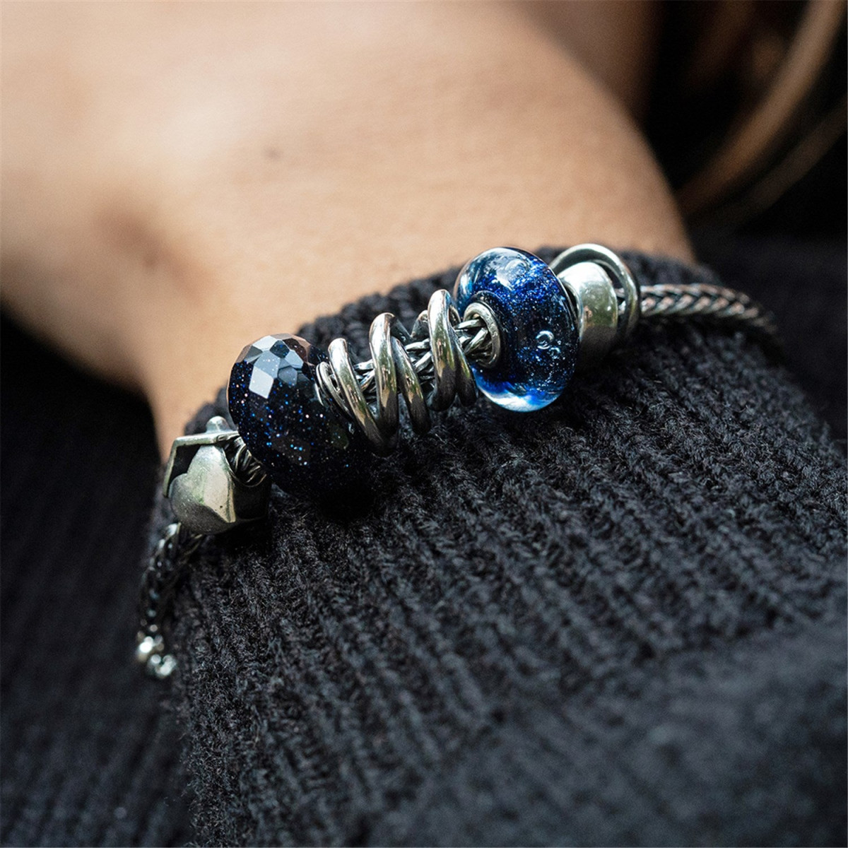 Trollbeads TAGBE-10238 Thuis bedel zilver met hartje